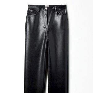 Aritzia Wilfred Leather Pants